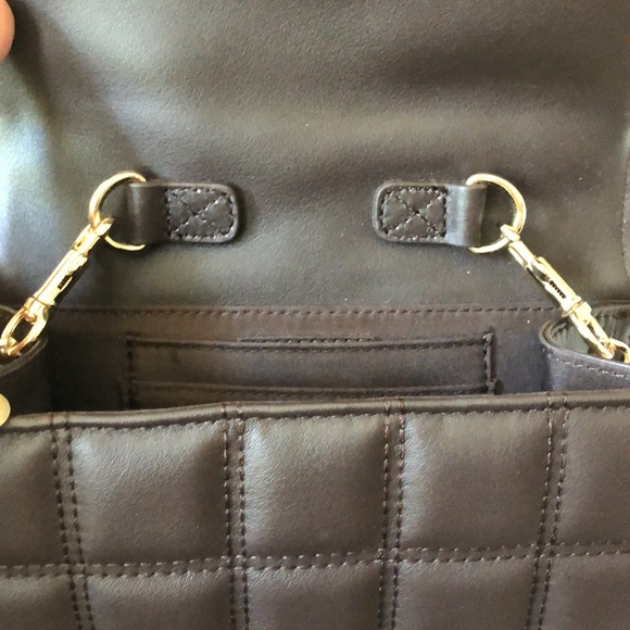 NEW ST. JOHN Quilted Leather Bag - Picture 6 of 11